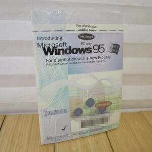 OEM Microsoft Windows 95 CD & Plus! USB Micron with Certificate of Authenticity